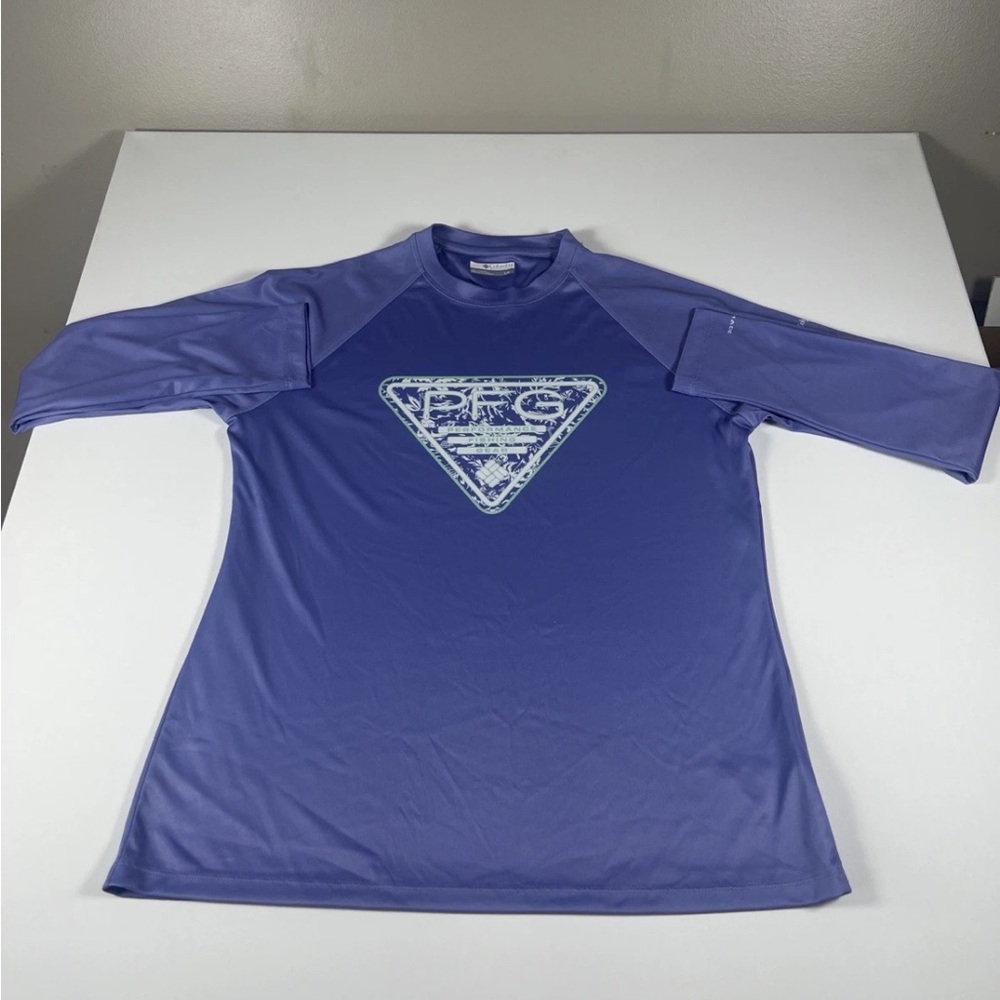 Columbia Purple Crew Neck Shirt